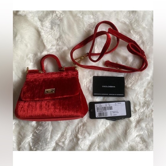 Dolce & Gabbana Red Mini Bag and shoes - Picture 4 of 16